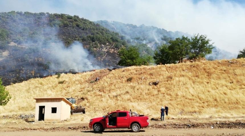 Bing&ouml;l&rsquo;de orman  yangını s&ouml;nd&uuml;r&uuml;ld&uuml;