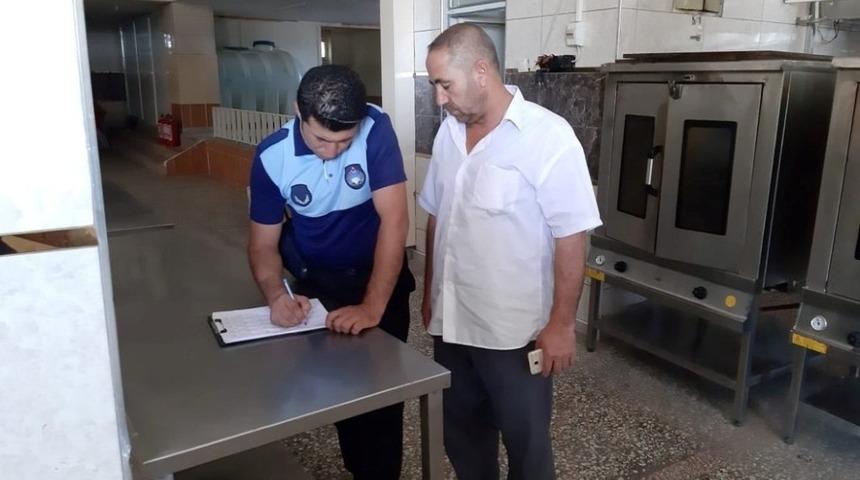 Zabıta ekiplerinden, mutfaklara denetim