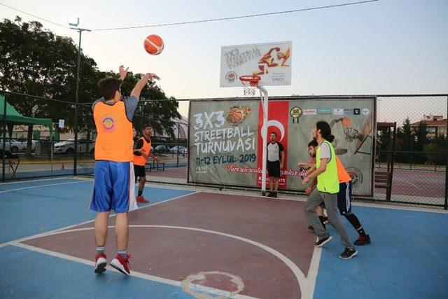 3X3 StreetBall Turnuvası başladı