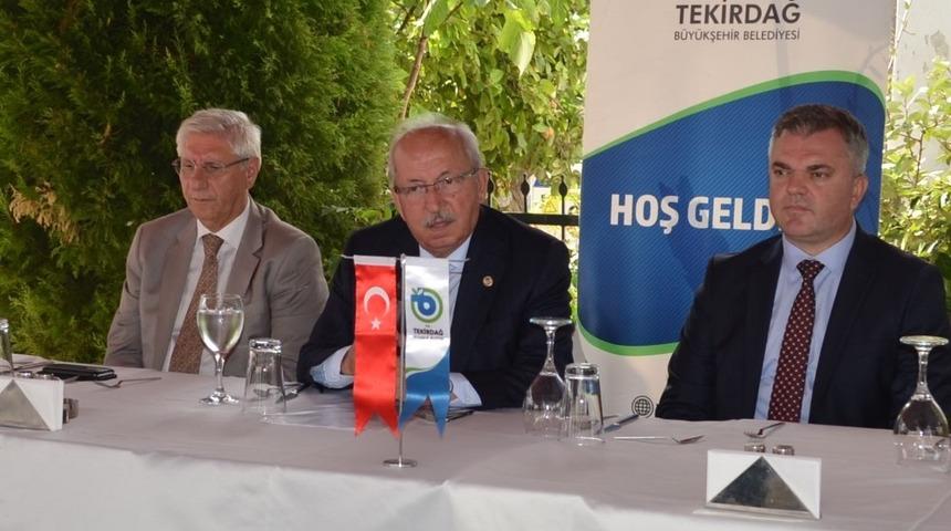 Tekirdağ B&uuml;y&uuml;kşehir Belediye Başkanı Albayrak: "Toplantıdan son derece memnun oldum"
