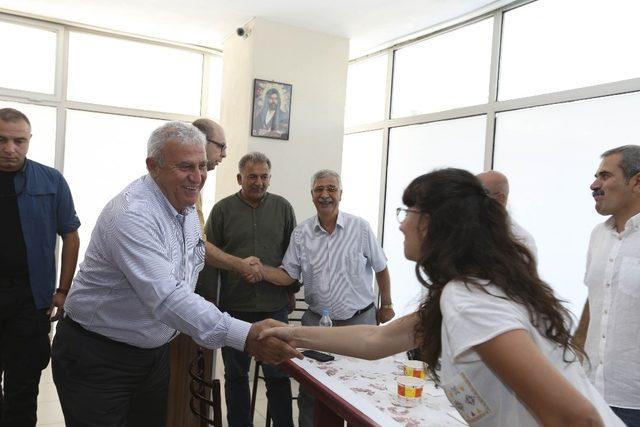 Başkan Atay, Çeştepe Cemevi’nde aşure hayrına katıldı