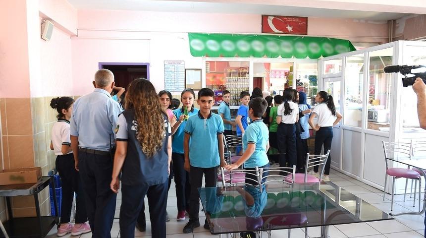 B&uuml;y&uuml;kşehir zabıtasından kantinlere sıkı denetim