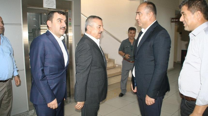 Milletvekillerden Kaymakam Vekiline ziyaret