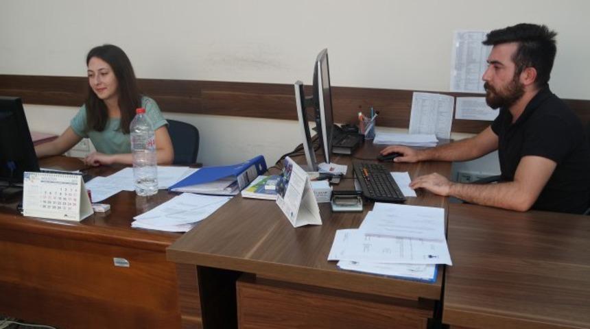 Çanakkale Çevre ve Şehircilik İl Müdürlüğü, 13 öğrenciyi istihdam etti