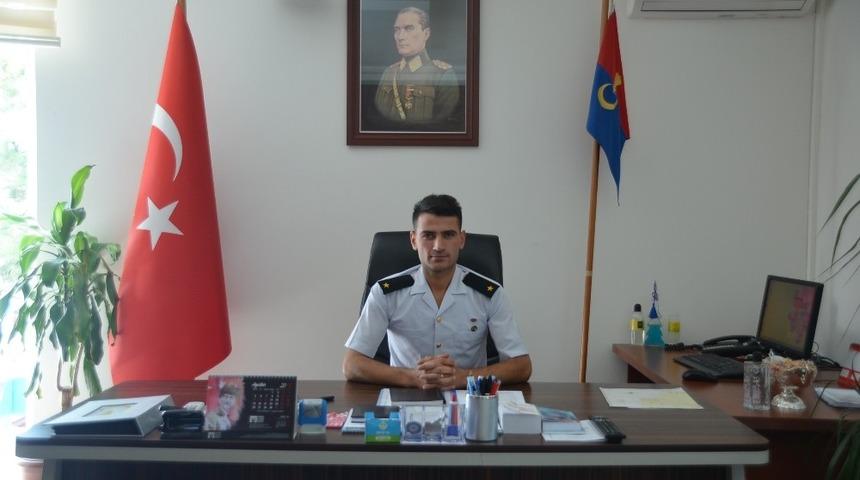 İl&ccedil;e Jandarma Komutanı Yılmaz g&ouml;reve başladı