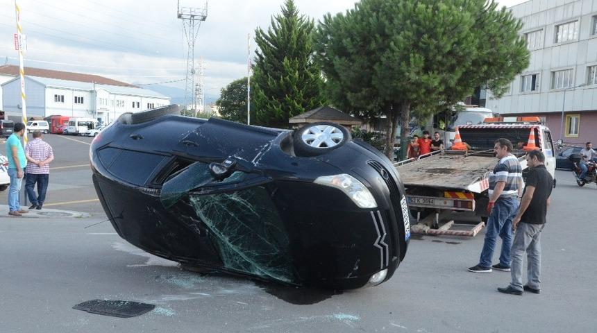 Ordu&rsquo;da trafik kazası: 2 yaralı