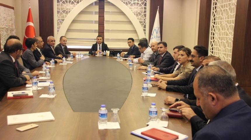 Hakkari&rsquo;de &rsquo;&rsquo;Bağımlılıkla m&uuml;cadele il koordinasyon kurulu toplantısı&rsquo;&rsquo;