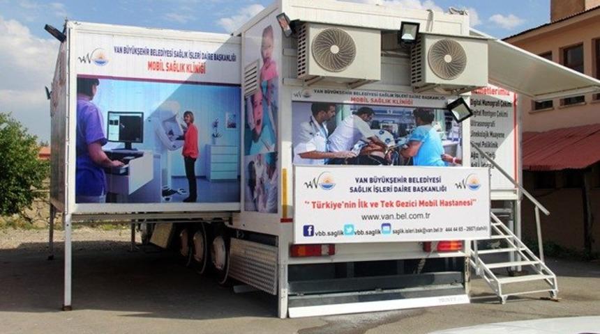 Van&rsquo;da tam donanımlı mobil sağlık aracı yeniden hizmete başladı