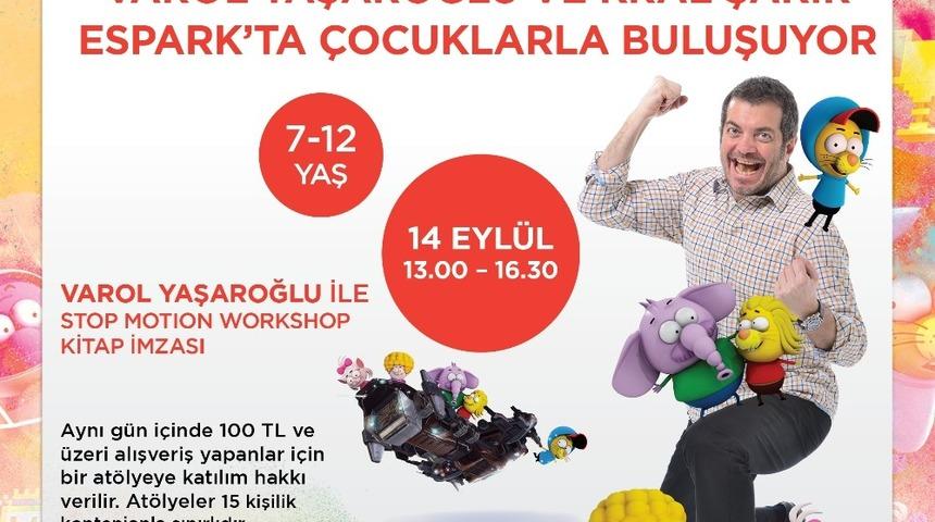 Espark Stop Motion Animasyon At&ouml;lyesi&rsquo;ne ev sahipliği yapacak