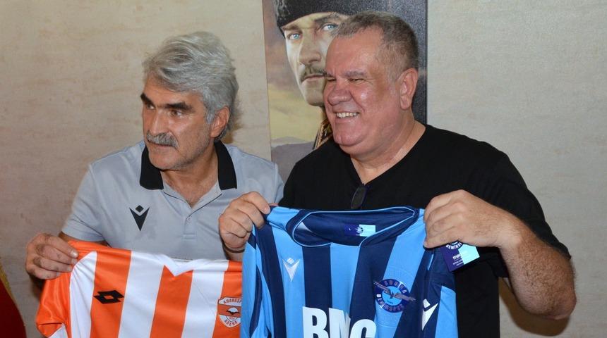 Adanaspor ve Adana Demirspor teknik direktörleri bir araya geldiler