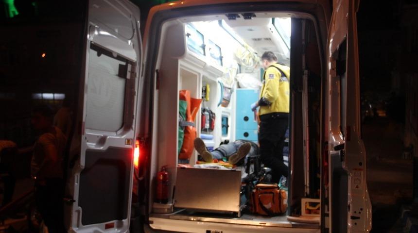 ATV aracıyla &ccedil;elik bariyerlere &ccedil;arptı yaralandı