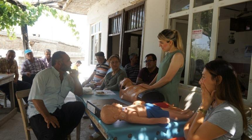 &Ccedil;ift&ccedil;ilere kazalar ve zehirlenme vakalarına karşı ilk yardım eğitimi