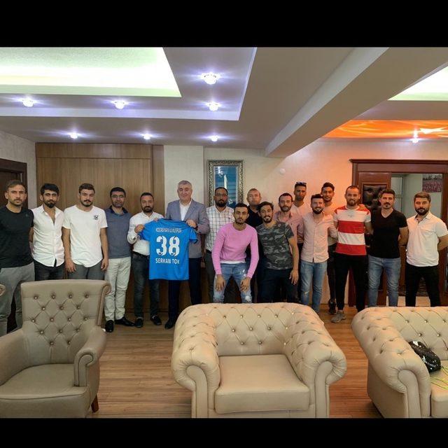 Kocasinan Ülküspor, Serkan Tok’u ziyaret etti