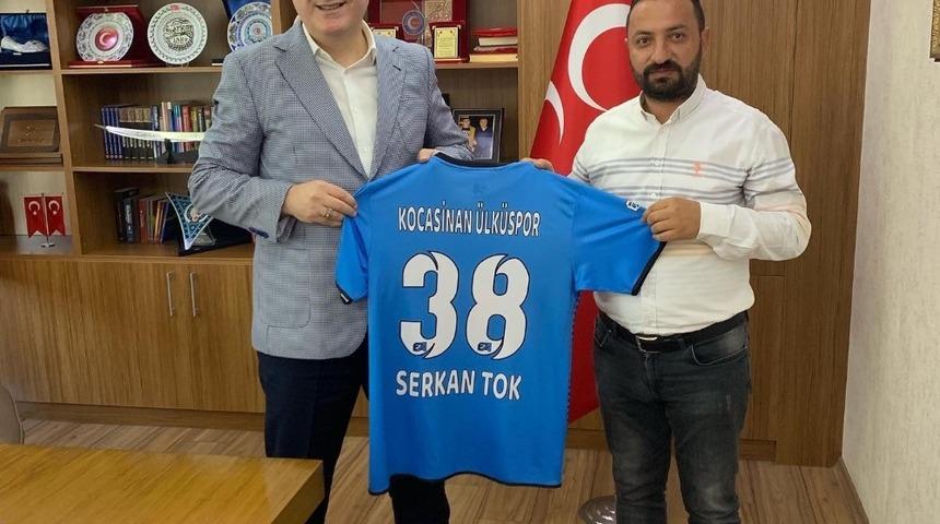 Kocasinan &Uuml;lk&uuml;spor, Serkan Tok&rsquo;u ziyaret etti
