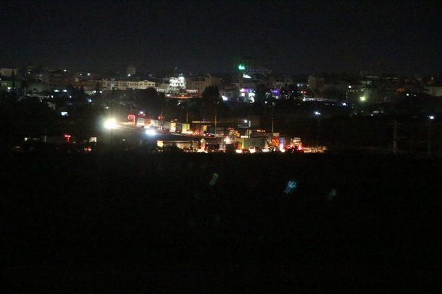 ABD konvoyunun Suriye'deki hareketliliği görüntülendi 