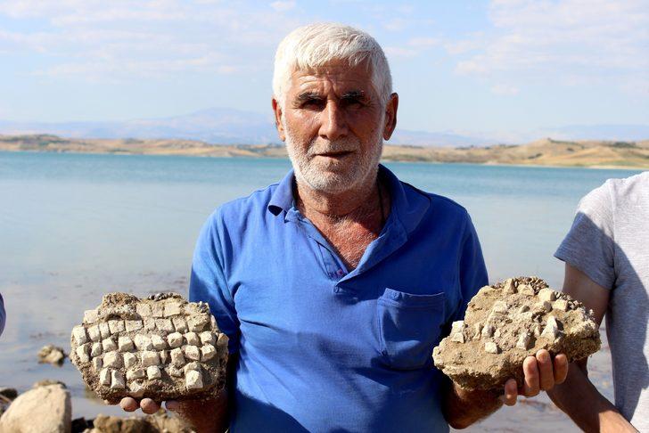 Baraj suyu çekilince ortaya çıktı G2