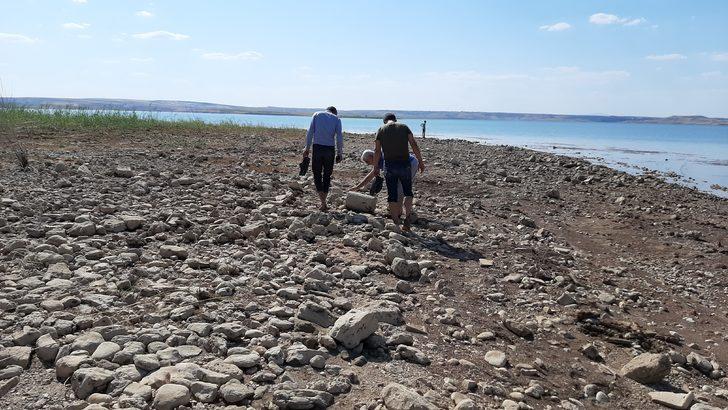 Baraj suyu çekilince ortaya çıktı G4