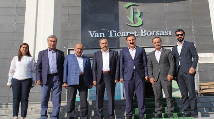 Van Milletvekili Arvas&rsquo;tan VANTB&rsquo;ye ziyaret