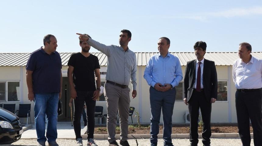 Vali Soyt&uuml;rk Yeni Devlet Hastanesi inşaatını inceledi