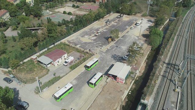 Gebze Fatih Tren İstasyonuna 150 araçlık otopark inşa ediliyor