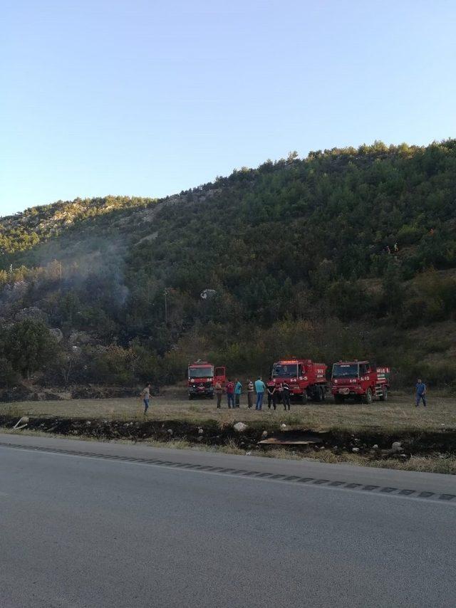 Kargı’da orman yangını