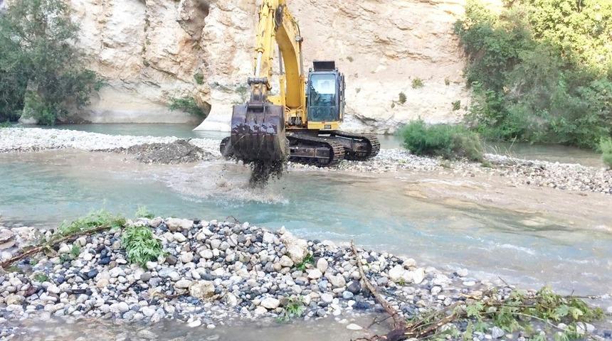 Tehlikeli g&ouml;let dolduruldu