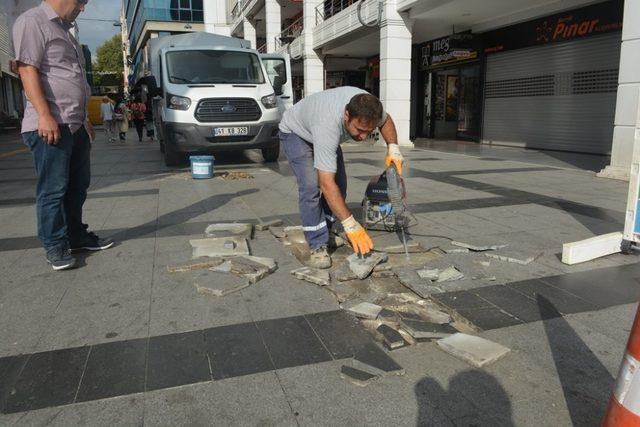 İzmit Belediyesi eksikliklere anında müdahale ediyor