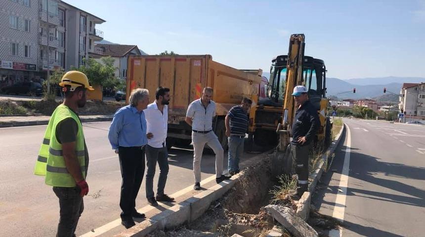 Osmaneli&rsquo;nde elektrik hatları yer altına alınıyor