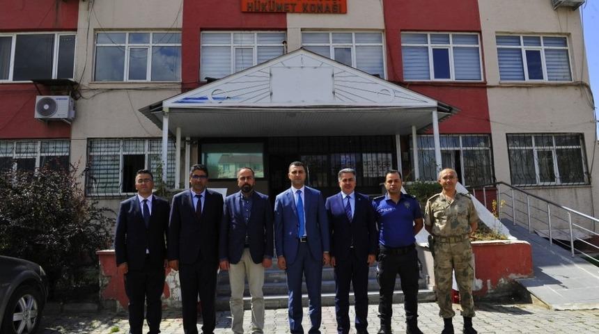 Rekt&ouml;r Şevli&rsquo;den Kaymakam Savar&rsquo;a ziyaret
