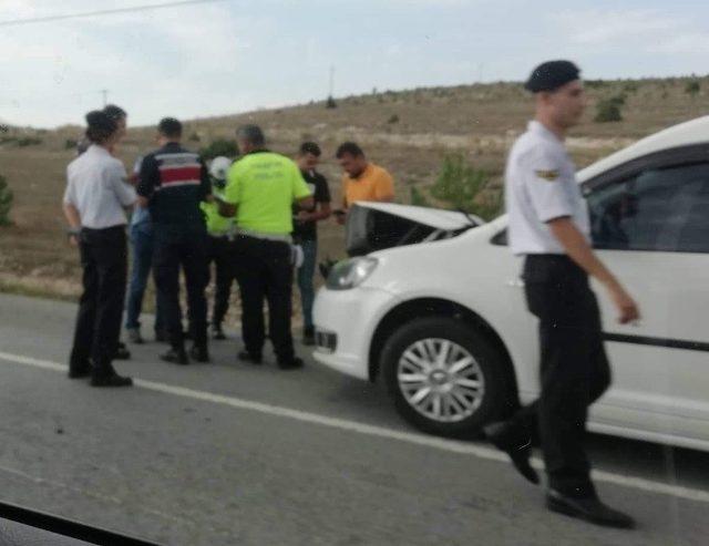 Tavşanlı’da trafik kazası, 1 kişi yaralandı