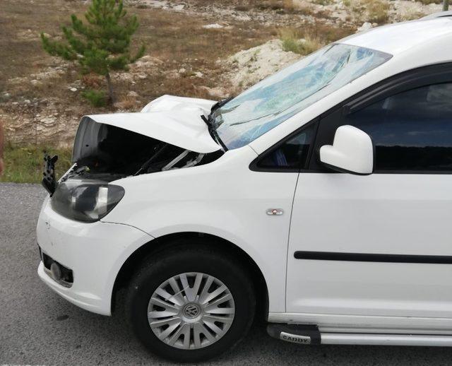 Tavşanlı’da trafik kazası, 1 kişi yaralandı