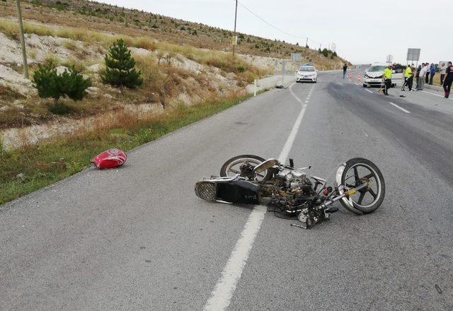 Tavşanlı’da trafik kazası, 1 kişi yaralandı