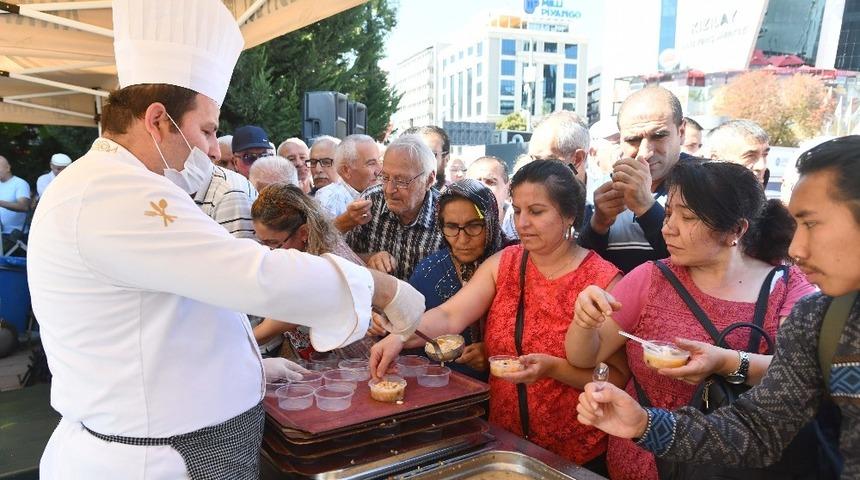 B&uuml;y&uuml;kşehir&rsquo;den Muharrem Ayında Ankaralılara aşure ikramı