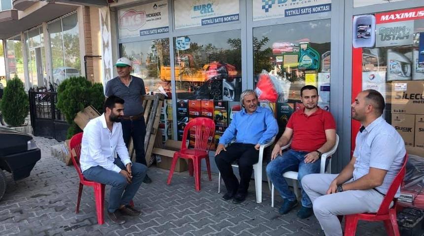 Başkan Şahin’den CHP İlçe Başkanı Er’e övgü dolu sözler