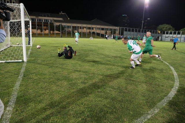 Başkan Aktaş’tan dostluk maçında ‘hat-trick’