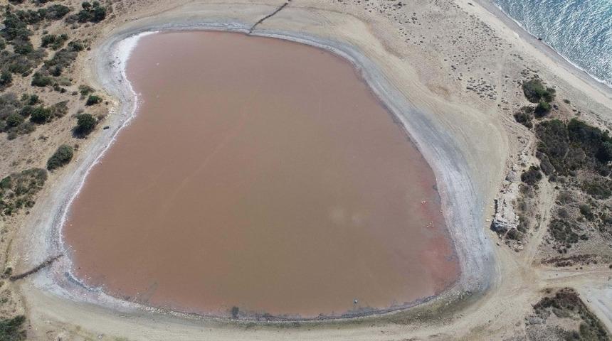 ’Kalpli göl’ün pembeleşmesi için heyecanlı bekleyiş sürüyor