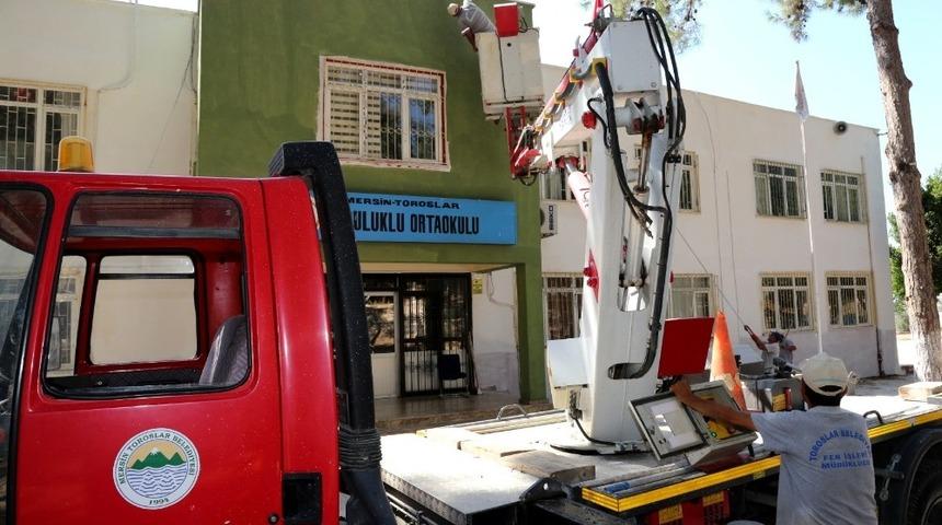 Toroslar&rsquo;da &ccedil;evre d&uuml;zenlemesi &ccedil;alışmaları s&uuml;r&uuml;yor