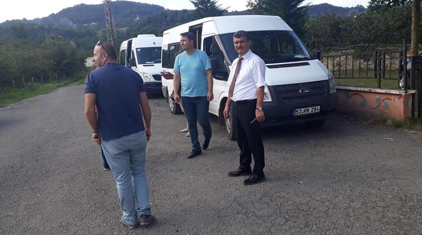 Fatsa’da öğrenci servisleri denetlendi