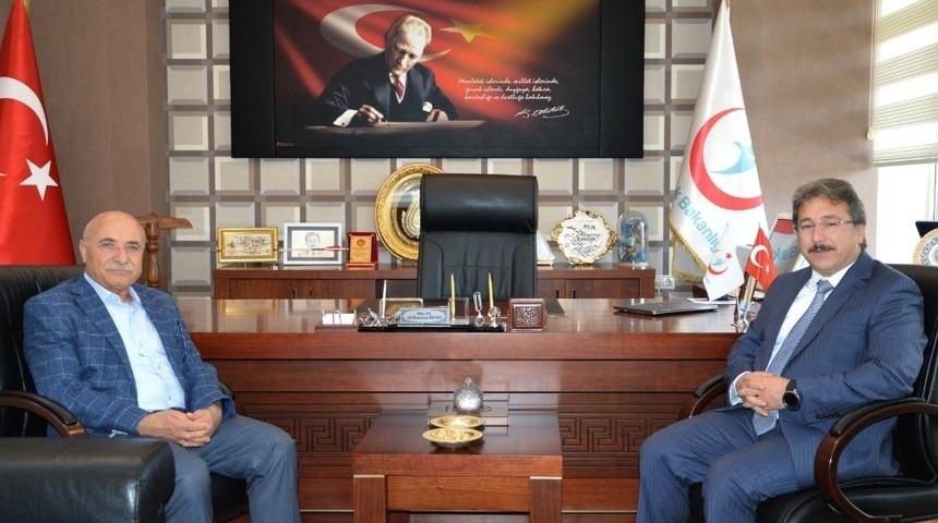 Milletvekili Dr. İsmail Tamer&rsquo;den İl Sağlık M&uuml;d&uuml;r&uuml; Benli&rsquo;ye Ziyaret