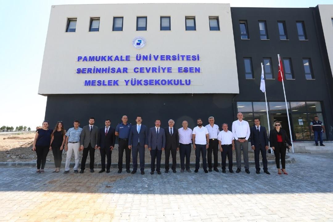 Rekt&ouml;r Bağ, meslek y&uuml;ksekokul incelemelerine devam etti