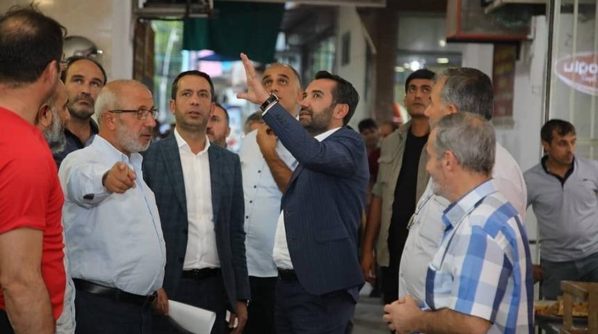 Başkan Şerifoğulları;"Kapalı &ccedil;arşıyı bambaşka bir g&ouml;r&uuml;n&uuml;me kavuşturacağız"