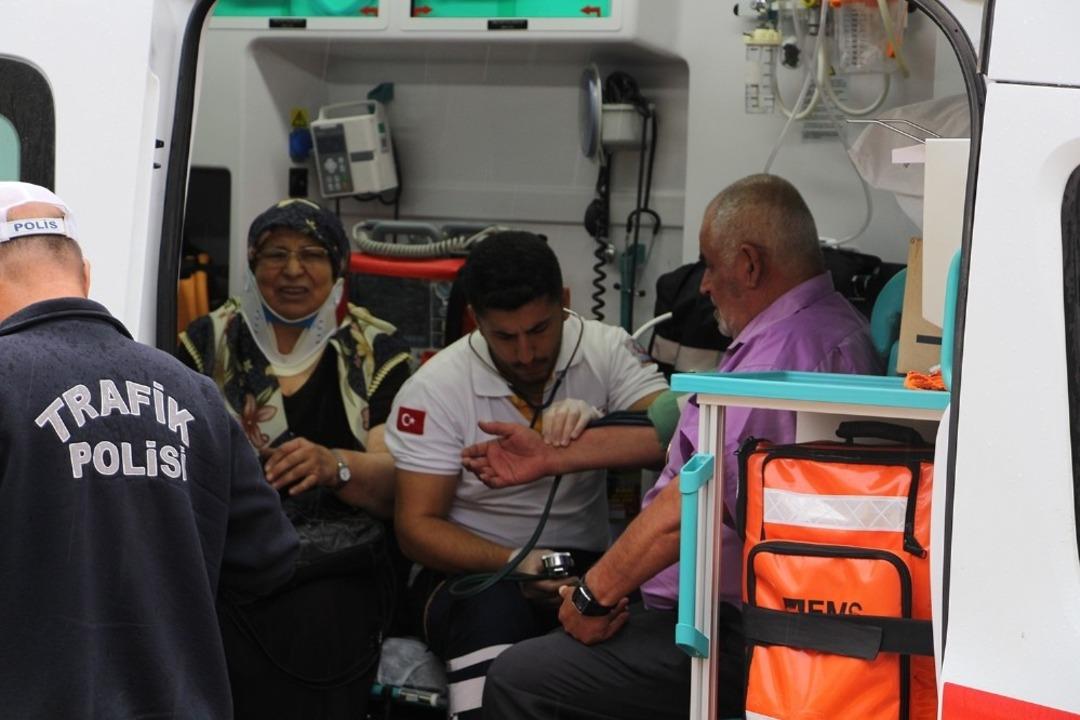 Kula&rsquo;da trafik kazası: 2 yaralı