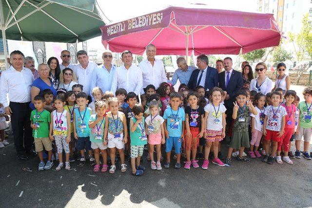 Mezitli’de ’Çocuk Hobi Bahçeleri’ açıldı