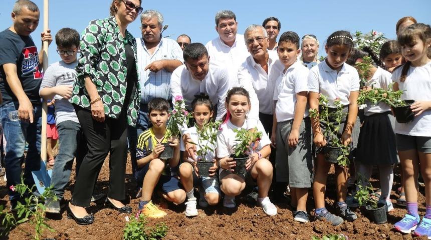 Mezitli’de ’Çocuk Hobi Bahçeleri’ açıldı