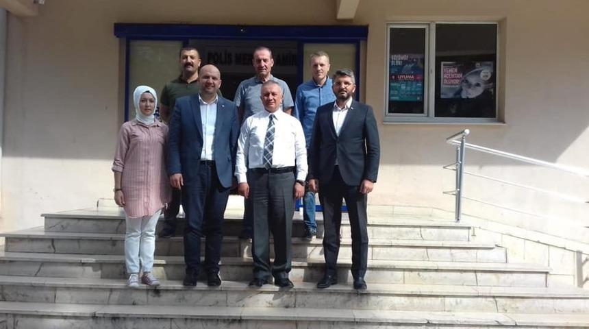 Boz&uuml;y&uuml;k AK Parti İl&ccedil;e Teşkilatından ziyaretler