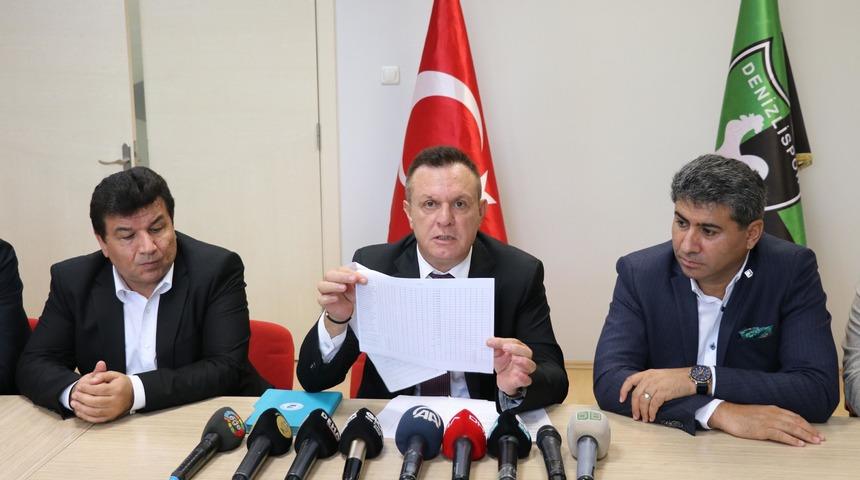 Ali Çetin: Yukatel Denizlispor'un borcu 31 milyon TL