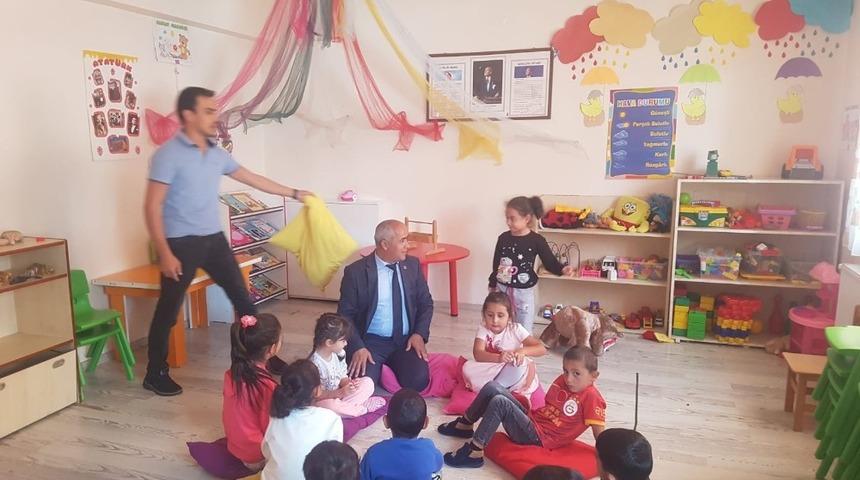 Başkan Ensari&rsquo;den anaokuluna ziyaret