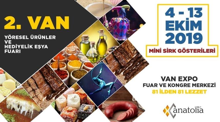 Van’da beklenen fuar kapılarını açmak için gün sayıyor