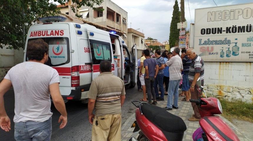 Milas’ta yağışla birlikte kazalar peşpeşe geldi