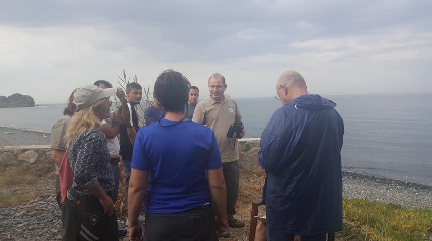 Kıyıya vuran yaralı Akdeniz fokunun tedavi edilmesini istediler (2)